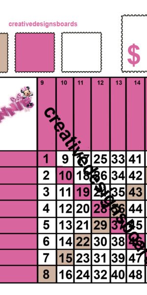 Mini Grid -Mini Mouse 64 Balls